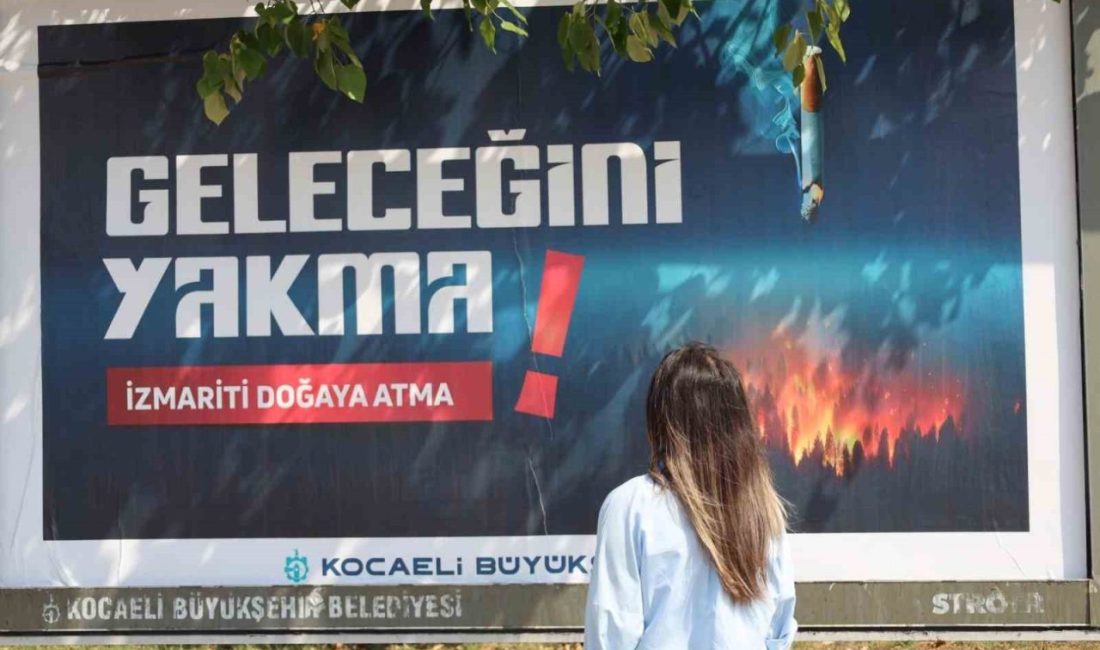 Orman yangınlarına karşı farkındalık arttırılıyor Kocaeli’de artış gösteren orman yangınlarına dikkat çekmek ve toplumsal duyarlılığı