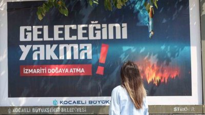 Kocaeli’de artış gösteren orman yangınlarına dikkat çekmek ve toplumsal duyarlılığı