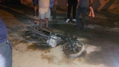 Sakarya’nın Akyazı ilçesinde motosiklet ile otomobilin çarpışması neticesinde 1 kişi