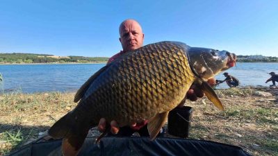 Bilecik’te arkadaşları ile birlikte yakaladıkları ve en büyüğü 13 kilo