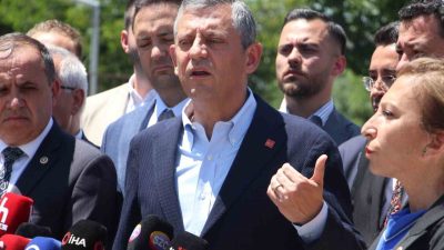 CHP Genel Başkanı Özgür Özel, hakkında başlatılan soruşturmaya ilişkin, “Soruşturmayı,