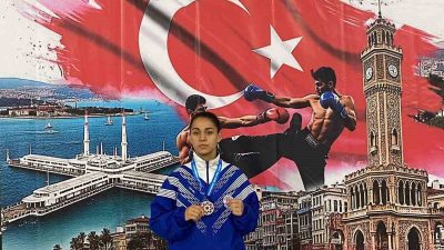 Pazaryerispor Kick Boks Takımı, İzmir’de düzenlenen Türkiye Kick Boks Şampiyonası’nda