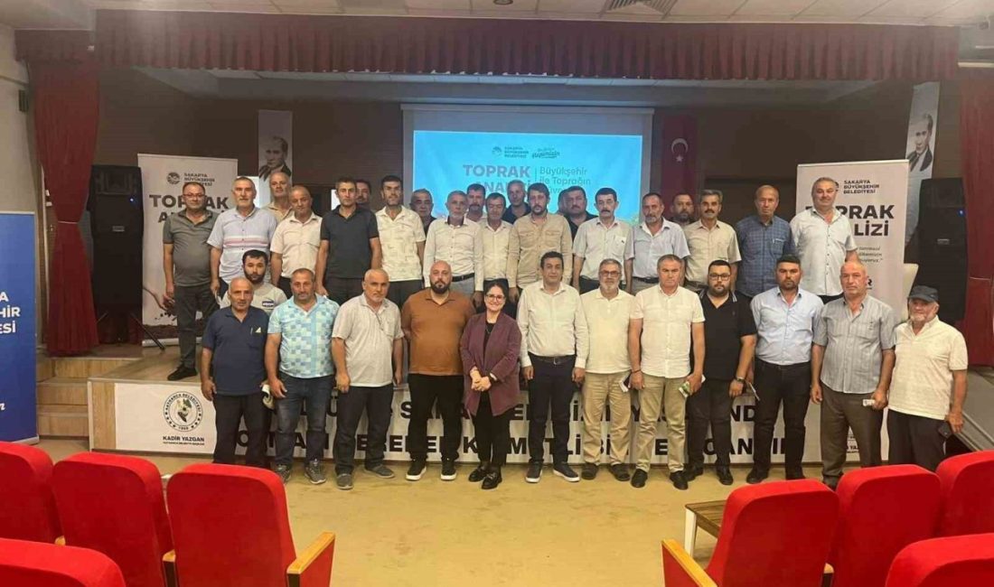 Sakarya Büyükşehir’den Sakarya tarımına güç katmak için önemli adım Sakarya Büyükşehir Belediyesi, Sakarya’da tarım sektörünün verimini artırmak ve çiftçiyi