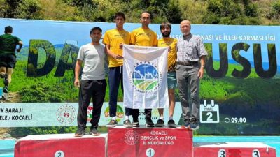Sakarya Büyükşehir Belediyesi Spor Kulübü atletleri, Kocaeli’de düzenlenen Türkiye Dağ