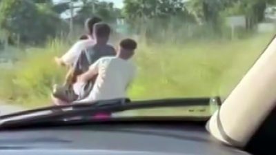 Sakarya’nın Erenler ilçesinde kaydedilen iki ayrı görüntü, ‘bu kadarına da