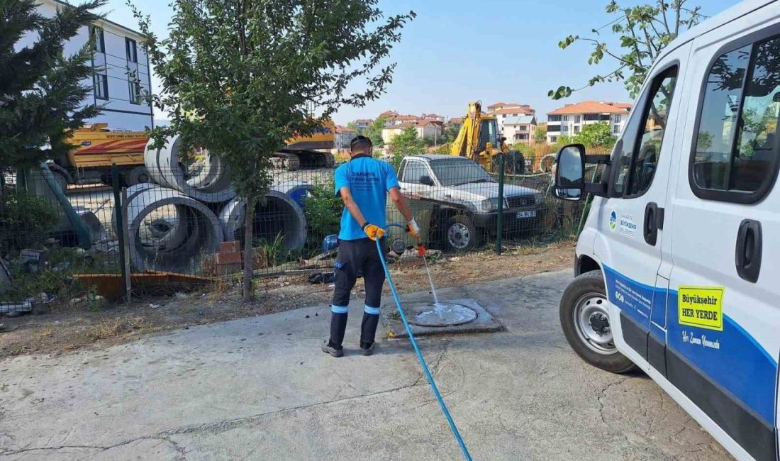 Sakarya Büyükşehir Belediyesi, halk sağlığını tehdit eden vektörlerle mücadele çerçevesinde
