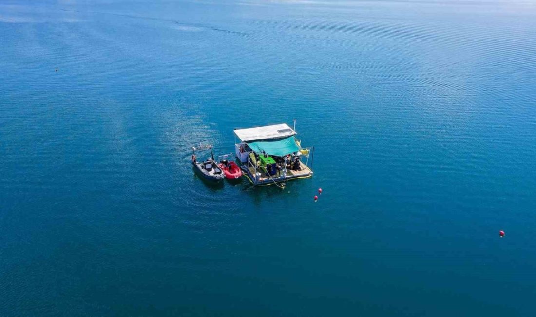 Sapanca Gölü’nün su kalitesi koruma altına alınıyor SASKİ, Sapanca Gölü’nün 25 metre derinliğinde başlattığı su alma hatlarındaki
