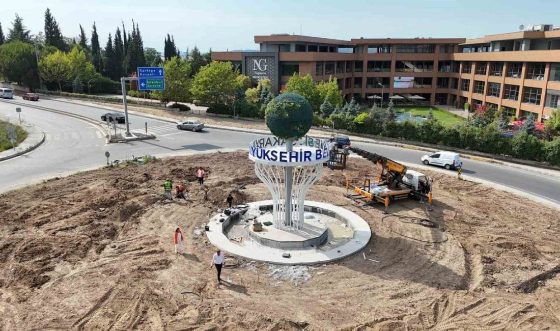 Sapanca’nın yeni vitrininde “yeşil dünya” detayı Sakarya Büyükşehir Belediyesi, Anadolu Otoyolu Sapanca Gişeleri Kavşağı’nda yürüttüğü peyzaj