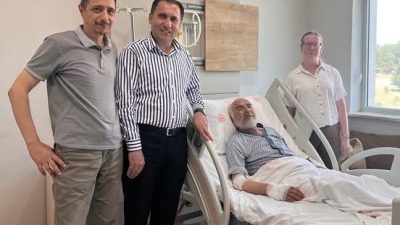 Aile ve Sosyal Hizmetler İl Müdürü İlkay Türkoğlu, şehit babası