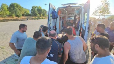 Sakarya’nın Sapanca ilçesinde serinlemek için göle giren 14 yaşındaki çocuk