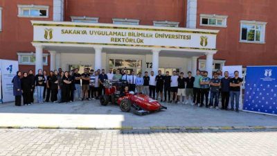SUBÜ öğrencileri, tasarımı ve üretimi tamamen kendilerine ait olan elektrikli