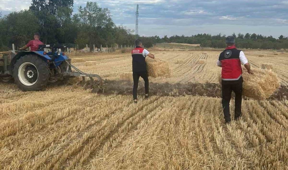 Tarım Müdürlüğü ekipleri yangın sonrası üreticilerin yanında Bilecik’in Osmaneli ve Gölpazarı ilçelerinde çıkan ve beş gün süren