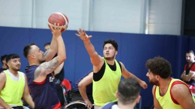 Tekerlekli Sandalye Basketbol A Milli Takımı’nın Yalova’da gerçekleştirdiği seçme kampı