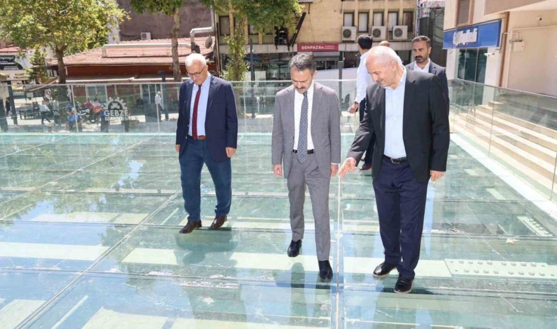 Kocaeli Valisi İlhami Aktaş, Gebze’de altyapıdan sosyal projelere, gençlik merkezlerinden