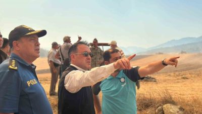 Sakarya’nın Geyve ile Pamukova ilçeleri arasında kalan ormanlık alanda dün