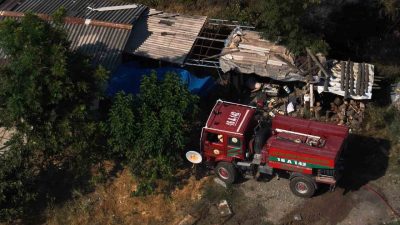 Yalova’nın Çiftlikköy ilçesine bağlı Kılıç köyünde kırsal alanda meydana gelen