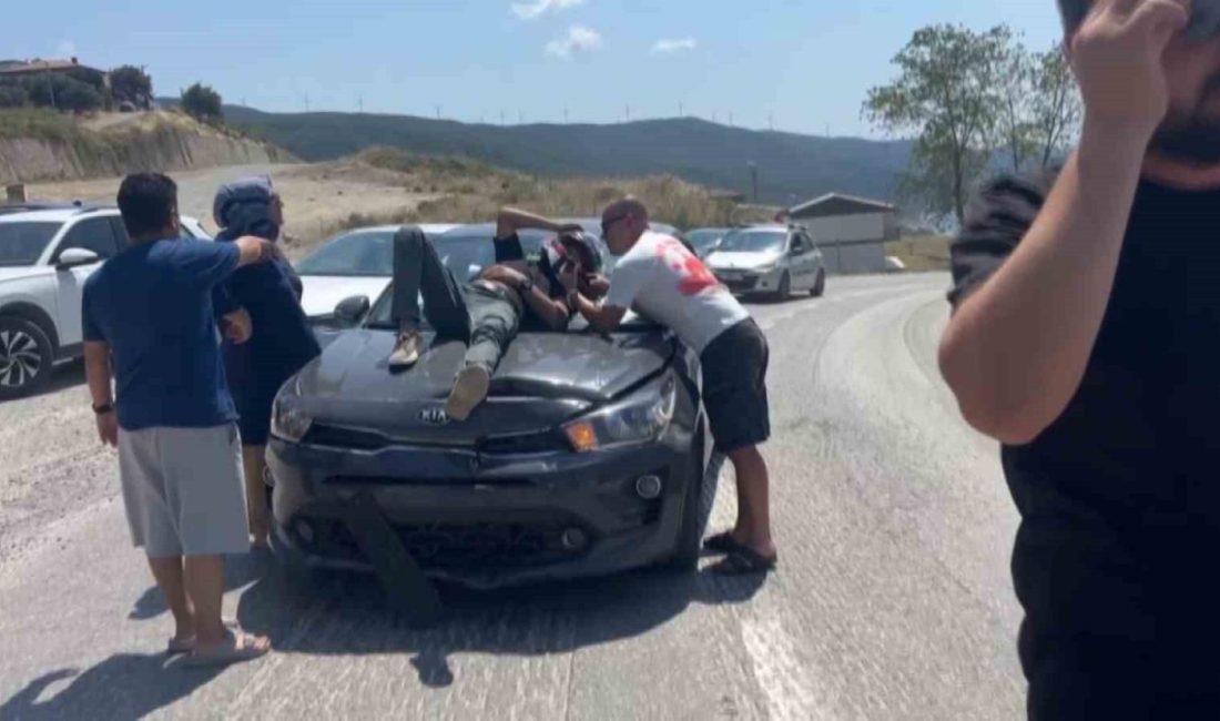 Yalova’da motosikletle otomobil çarpıştı: 1 yaralı Yalova’da otomobilin çarptığı motosikletin sürücüsü arabanın ön camına düşerek yaralandı.
