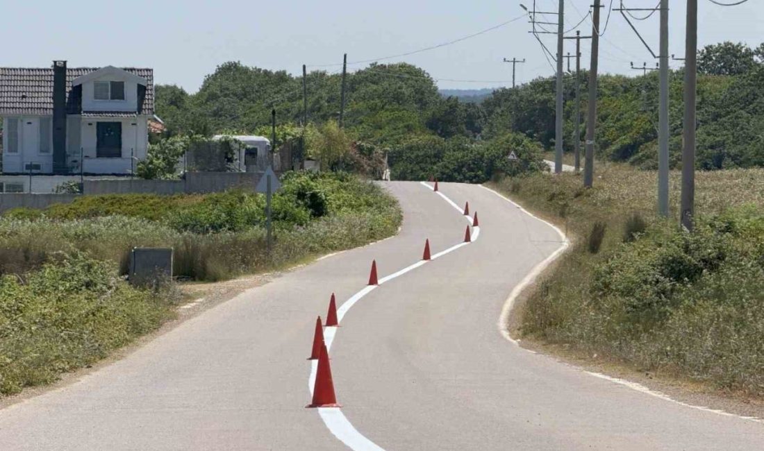 Kandıra’da trafik akışının güvenli şekilde sağlanması amacıyla 90 kilometre yol