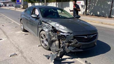 Kocaeli’nin Başiskele ilçesinde 2 otomobilin çarpışması neticesinde bir yolcu yaralandı,