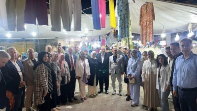 Bilecik’in Pazaryeri ilçesinde düzenlenen panayırda, AK Parti Bilecik heyeti vatandaşlar