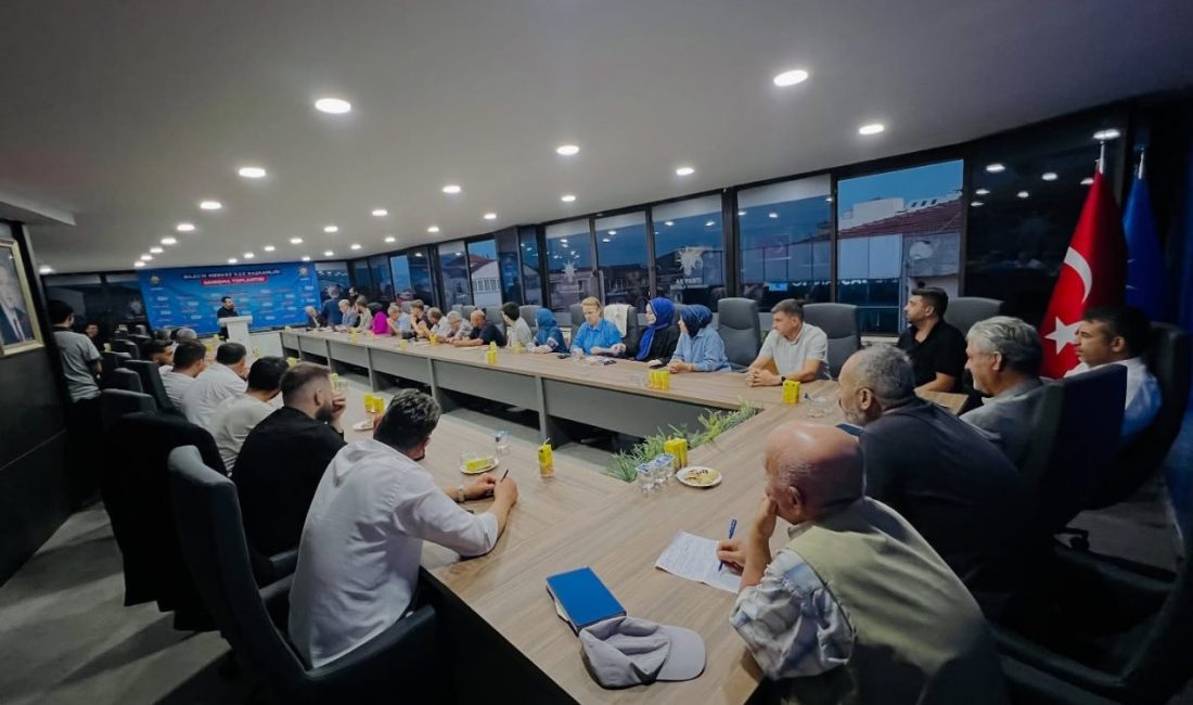 AK Parti İlçe Danışma Meclisi Toplantısı, Milletvekili Halil Eldemir’in katılımıyla