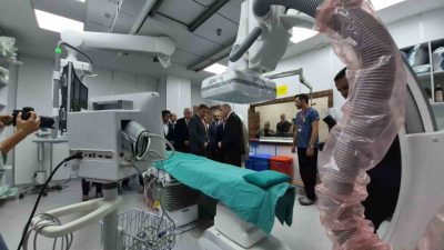 Düzce Atatürk Devlet Hastanesi bünyesinde hizmete giren Anjiografi Merkezi’nin açılışı