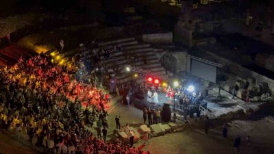 Düzce’deki Konuralp Antik Kenti’nde 30 Ağustos Zafer Bayramı resepsiyonu gerçekleştirildi.