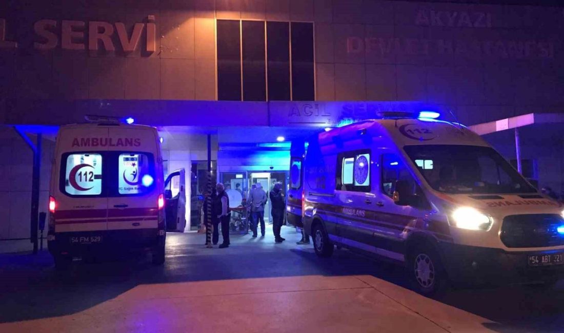 Sakarya’nın Akyazı ilçesinde baba ile kızının üçüncü kattaki evlerine çıkmak