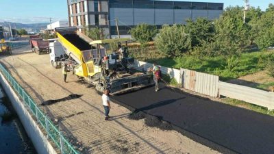 Başiskele’de vatandaşların daha güvenli ve konforlu ulaşım sağlamaları için üstyapı