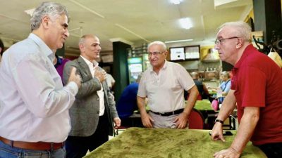 Körfez Belediye Başkanı Şener Söğüt, altyapı çalışmalarının devam ettiği Mimar