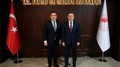 Bilecik Valisi Faik Oktay Sözer, Ankara’da Tarım ve Orman Bakanı