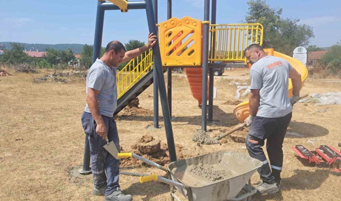 Bilecik İl Özel İdaresi tarafından köylerde çocukların güvenli ve modern