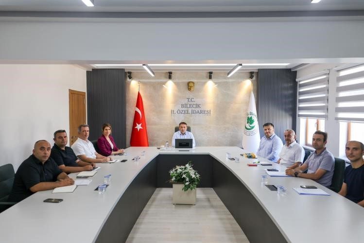 Bilecik Valisi Faik Oktay Sözer, Bilecik İl Özel İdaresi bünyesinde