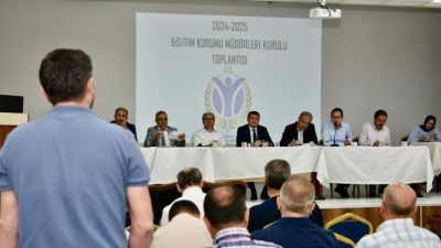 Bilecik İl Milli Eğitim Müdürü Serdal Şimşek başkanlığında, Eğitim Kurumu