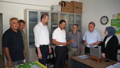 Bozüyük Kaymakamı Adem Öztürk, İlçe Tarım ve Orman Müdürlüğü bünyesinde
