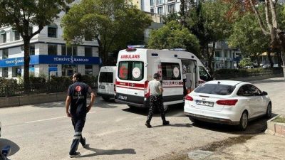 Bilecik’te seyir halinde kontrolden çıkan motorlu bisiklet devrilirken, meydana gelen