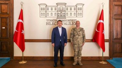 Bilecik Valisi Faik Oktay Sözer, Bilecik’te göreve yeni başlayan jandarma