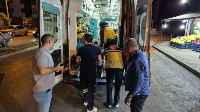 Düzce’de bisikletiyle yolun karşısına geçmeye çalışırken dengesini kaybedip düşen 70