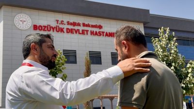 Bozüyük Devlet Hastanesi bünyesinde faaliyet gösteren Manevi Destek Birimi, tedavi