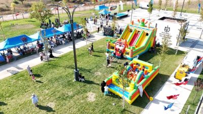 Kocaeli Büyükşehir Belediyesince düzenlenen “3. Çık Dışarıya Oynayalım” etkinliği, Başiskele’de