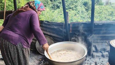 Düzce(İHA) – Düzce’nin Konuralp bölgesinde yetişen pirinçten yapılan ve Coğrafi