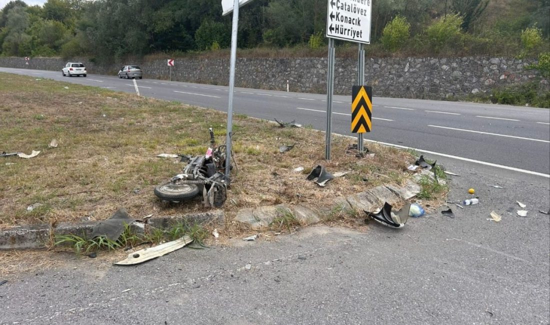 D-650’de otomobil ile elektrikli bisiklet çarpıştı: 1 ölü Sakarya’nın Karasu ilçesi D-650 kara yolunda otomobil ile elektrikli bisikletin