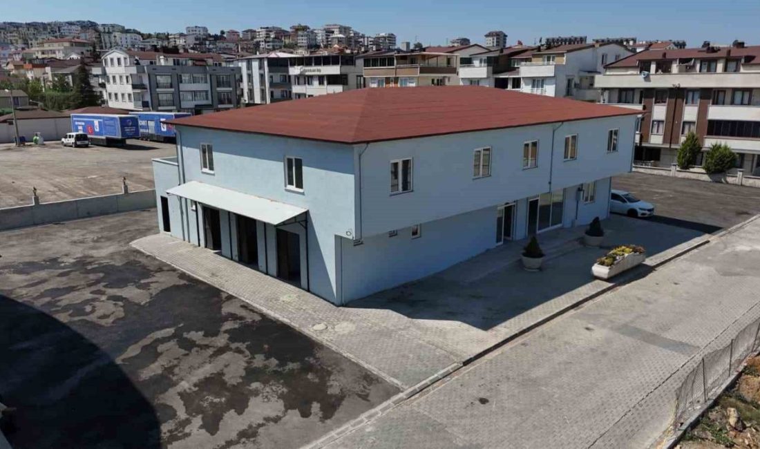 Darıca Belediyesi’nin yeni mezarlık hizmet binası çok yakında faaliyete geçiyor.