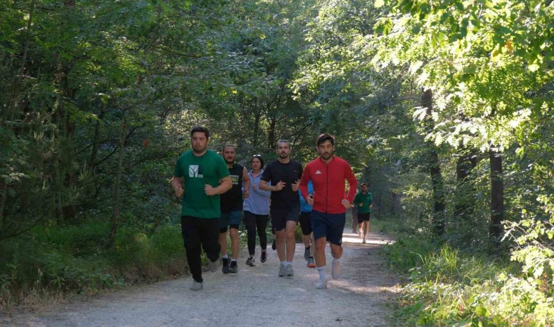 Doğada spor yapmanın keyfini yaşadılar Ormanya Doğal Yaşam Parkı cumartesi koşularına ev sahipliği yapıyor. 2