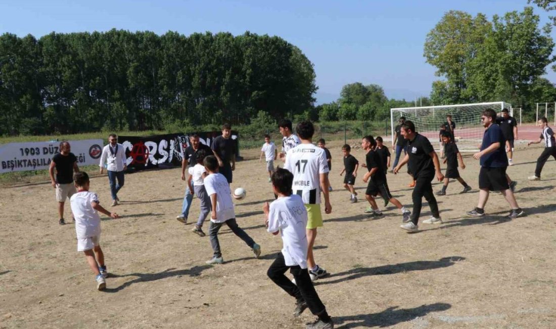 Düzceli Beşiktaşlılar köy okulunu boyayıp spor alanları yaptı Düzce (İHA) – 1903 Düzce Beşiktaşlılar Derneği ve Çarşı Düzce