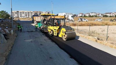Gebze’de Sultan Orhan ve İnönü Mahallesi’nde tamamlanan asfalt serimiyle birlikte