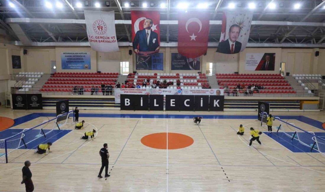 Türkiye Görme Engelliler Spor Federasyonu’nun düzenlediği Goalball Kadınlar 2.Lig Müsabakaları