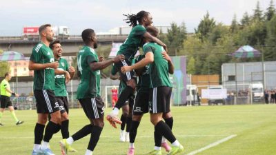 Trendyol Süper Lig’in başlamasına sayılı günler kala son hazırlık maçını