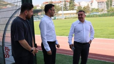 Bilecik Gençlik ve Spor İl Müdürü Ramazan Demir, Bozüyük’te bulunan