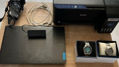 Kocaeli’nin Darıca ilçesinde iş yerinden laptop, yazıcı, klavye ve 2